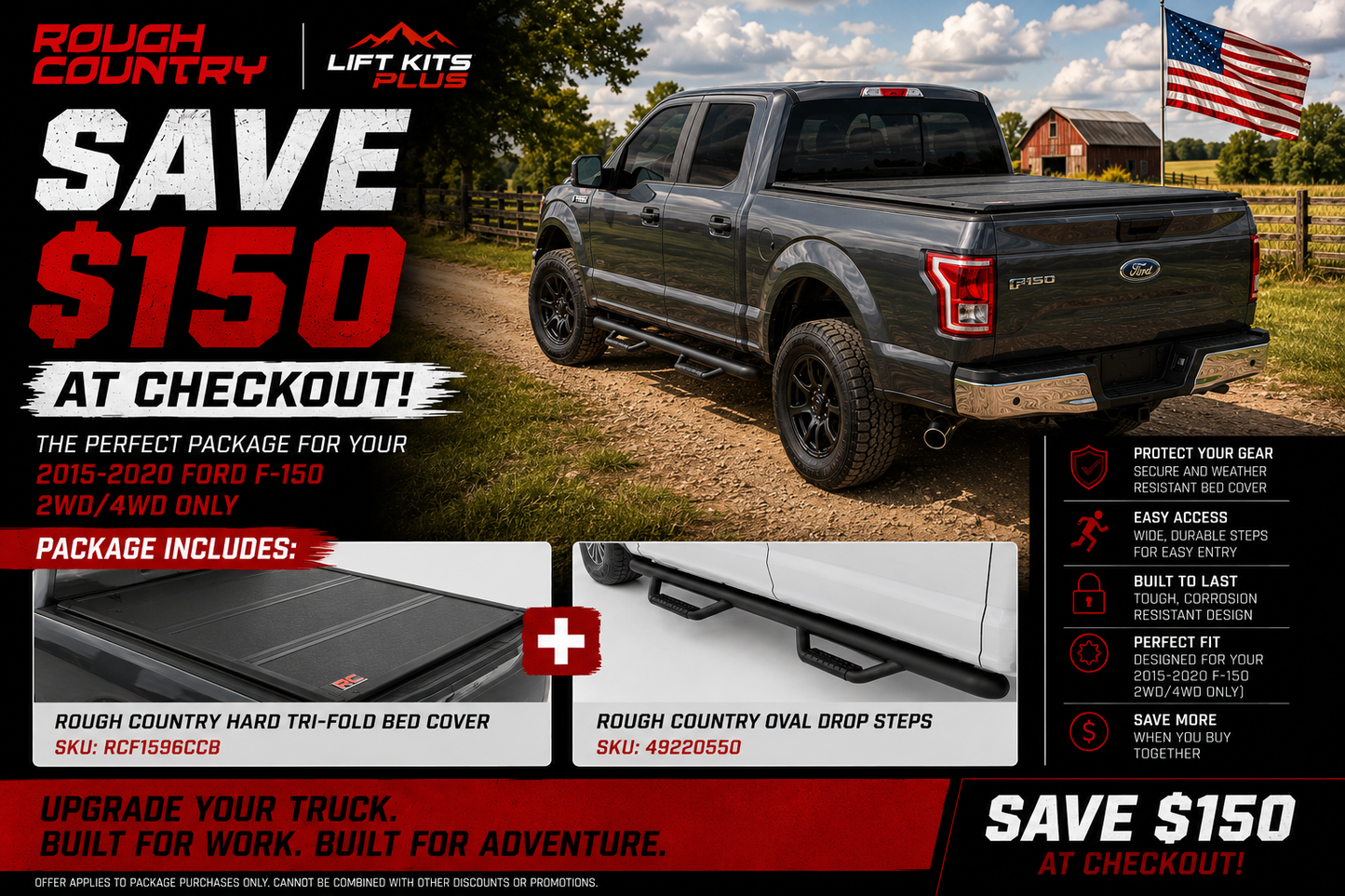 Ford F-150 2wd/4wd (15-20) Basic Package