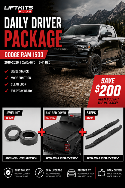 Ram 1500 2wd/4wd (19-26) 6'4" Bed - Daily Driver Package