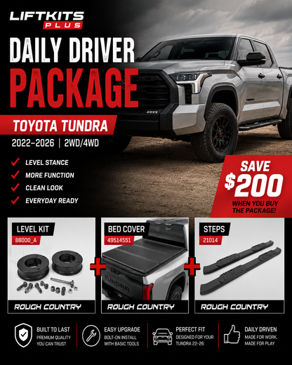 Toyota Tundra 2wd/4wd (22-26) Daily Driver Package