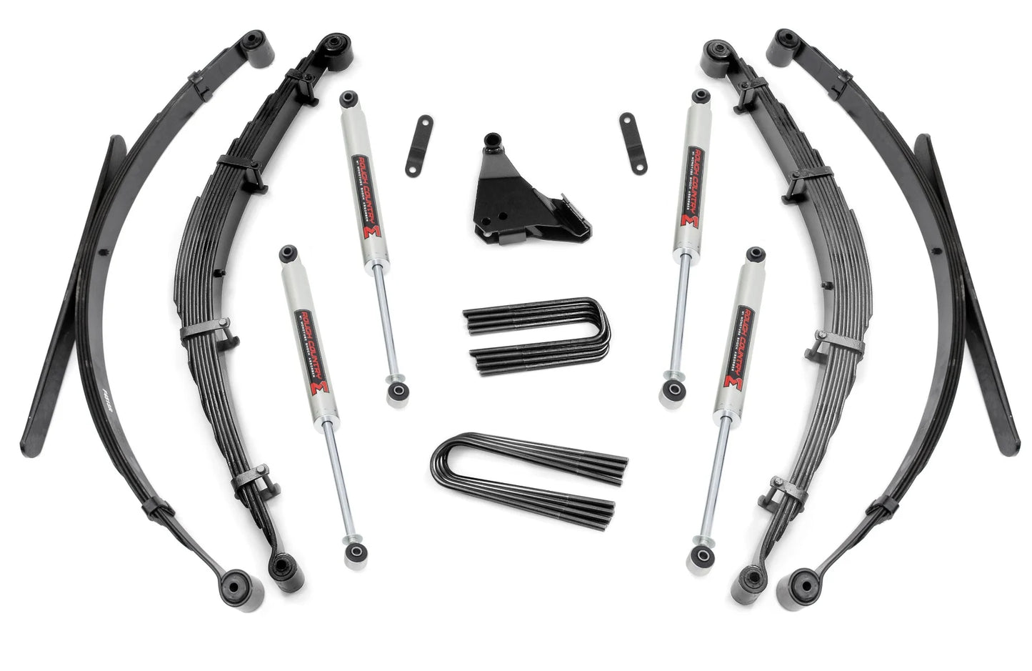 Rough Country for Ford F250 F350 Super Duty 4" Susp Lift Kit w/Leaf Spring 99-04 - 50130