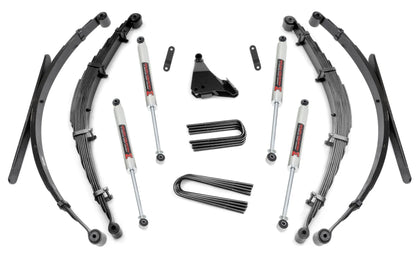 Rough Country for Ford F250 F350 Super Duty 4" Susp Lift Kit w/Leaf Spring 99-04 - 50130