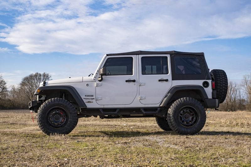 ROUGH COUNTRY 3.25 Inch Lift Kit Jeep Wrangler Unlimited 2WD/4WD (2007-2018)-PERF694
