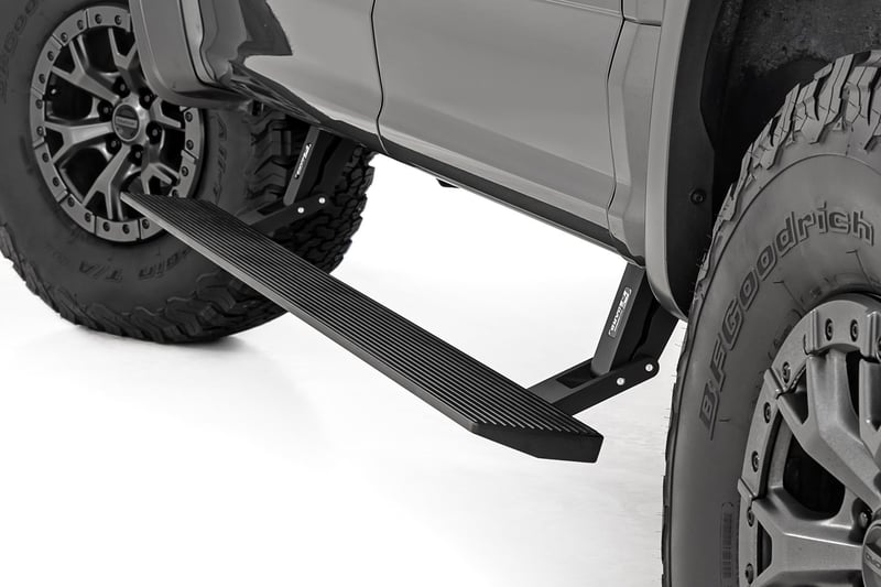 Rough Country Power Running Boards Ford F-150/Lightning/F-250/F-350/Raptor (15-25)- PSR71525