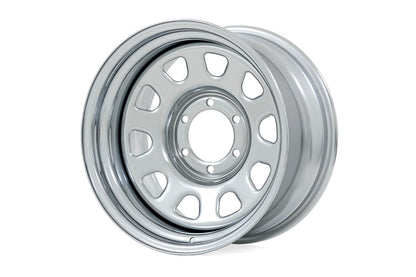 Steel Wheel Chrome | 16x8 | 6x5.5 | 4.25 Bore | -12
