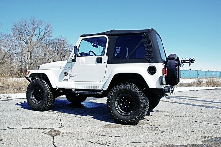 ROUGH COUNTRY Soft Top 2-Door | Full Steel Doors | Jeep Wrangler TJ (97-06)-RC85020.35