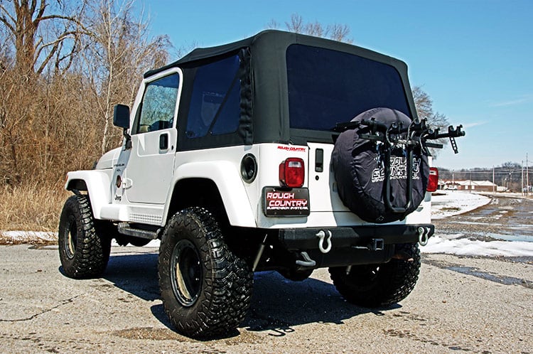 ROUGH COUNTRY Soft Top 2-Door | Full Steel Doors | Jeep Wrangler TJ (97-06)-RC85020.35