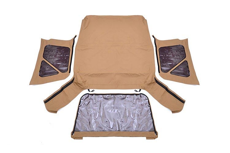 ROUGH COUNTRY Soft Top 2-Door | Full Steel Doors | Jeep Wrangler TJ (97-06)-RC85020.35