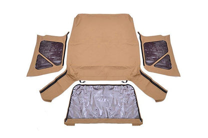 ROUGH COUNTRY Soft Top 2-Door | Full Steel Doors | Jeep Wrangler TJ (97-06)-RC85020.35