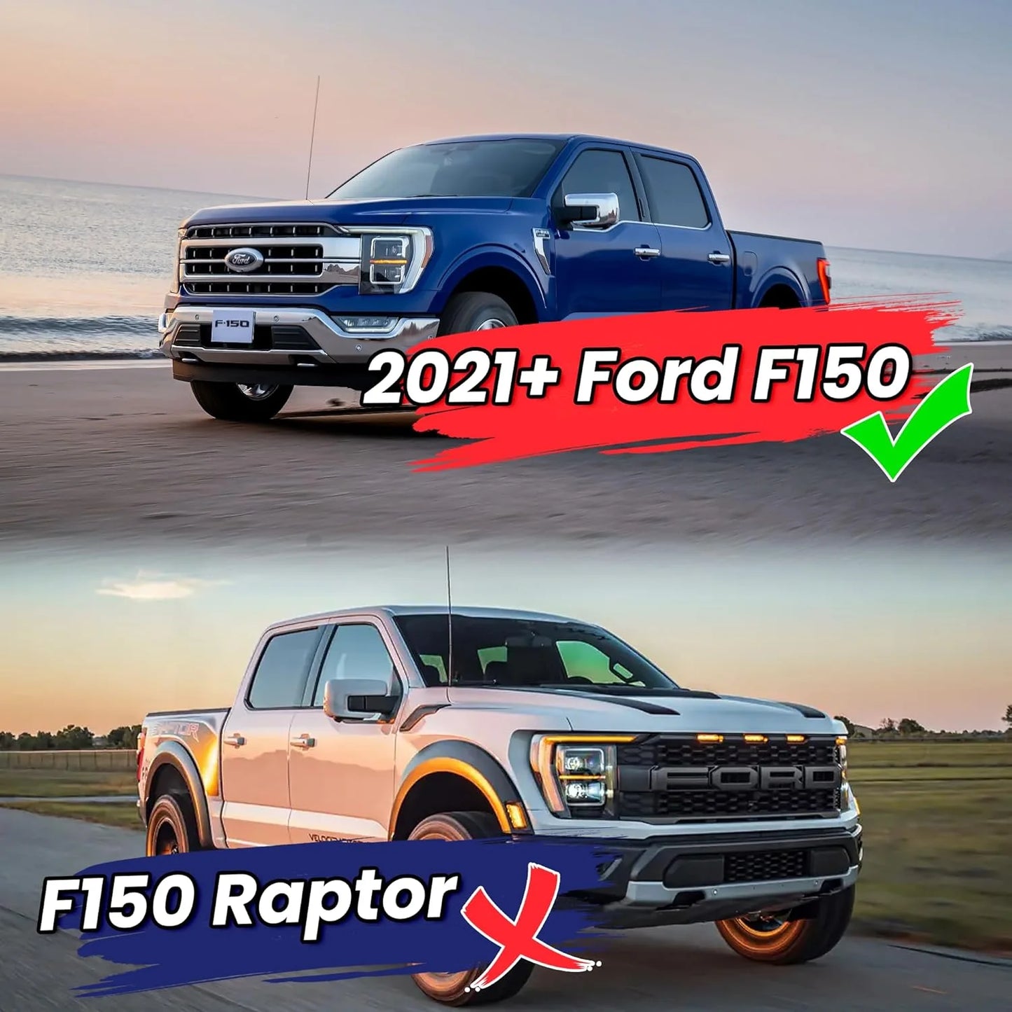 UPPER CONTROL ARM AND 3" FRONT LIFT KIT Ford F150 (2021-2026)