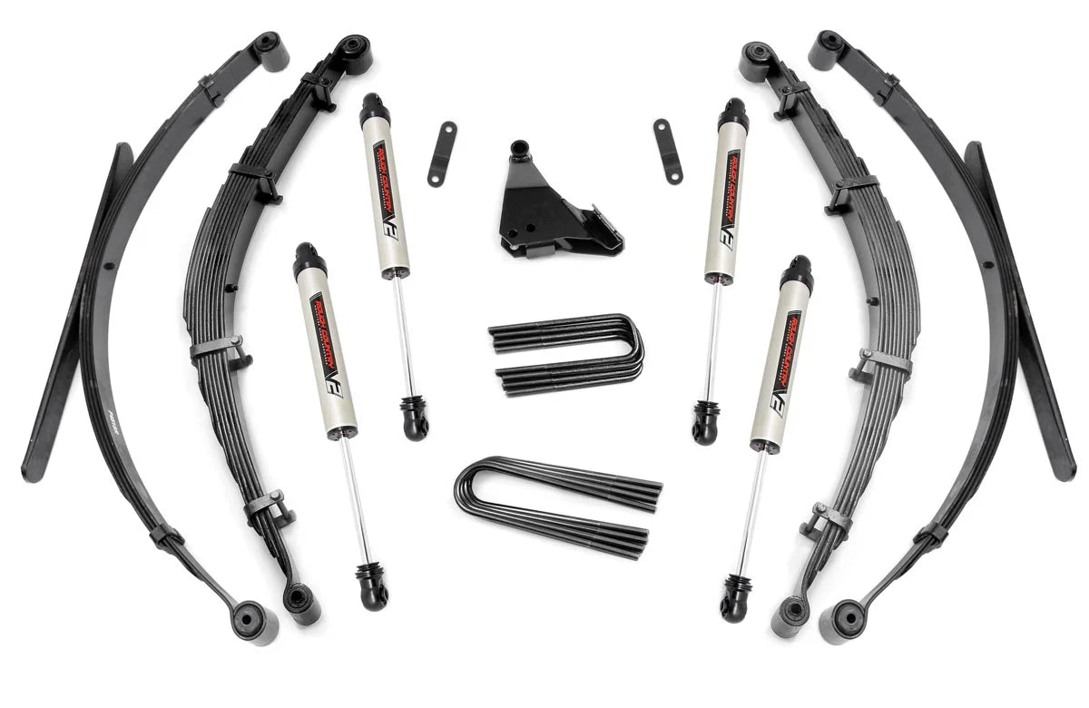 Rough Country for Ford F250 F350 Super Duty 4" Susp Lift Kit w/Leaf Spring 99-04 - 50130