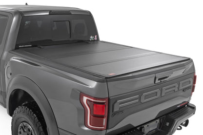 Hard Tri-Fold Flip Up Bed Cover | 5'7" Bed | Ford F-150 (21-26)/F-150 Lightning (22-26)