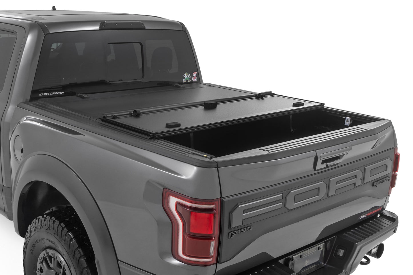 Hard Tri-Fold Flip Up Bed Cover | 5'7" Bed | Ford F-150 (21-26)/F-150 Lightning (22-26)
