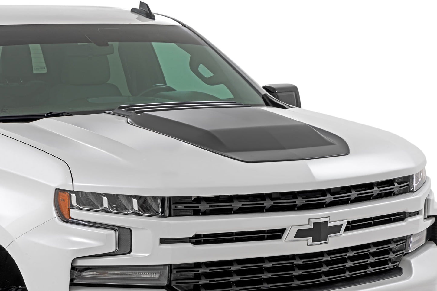 Hood Scoop | GB8 Mosaic Black | Chevy Silverado 1500 2WD/4WD (2019-2026)