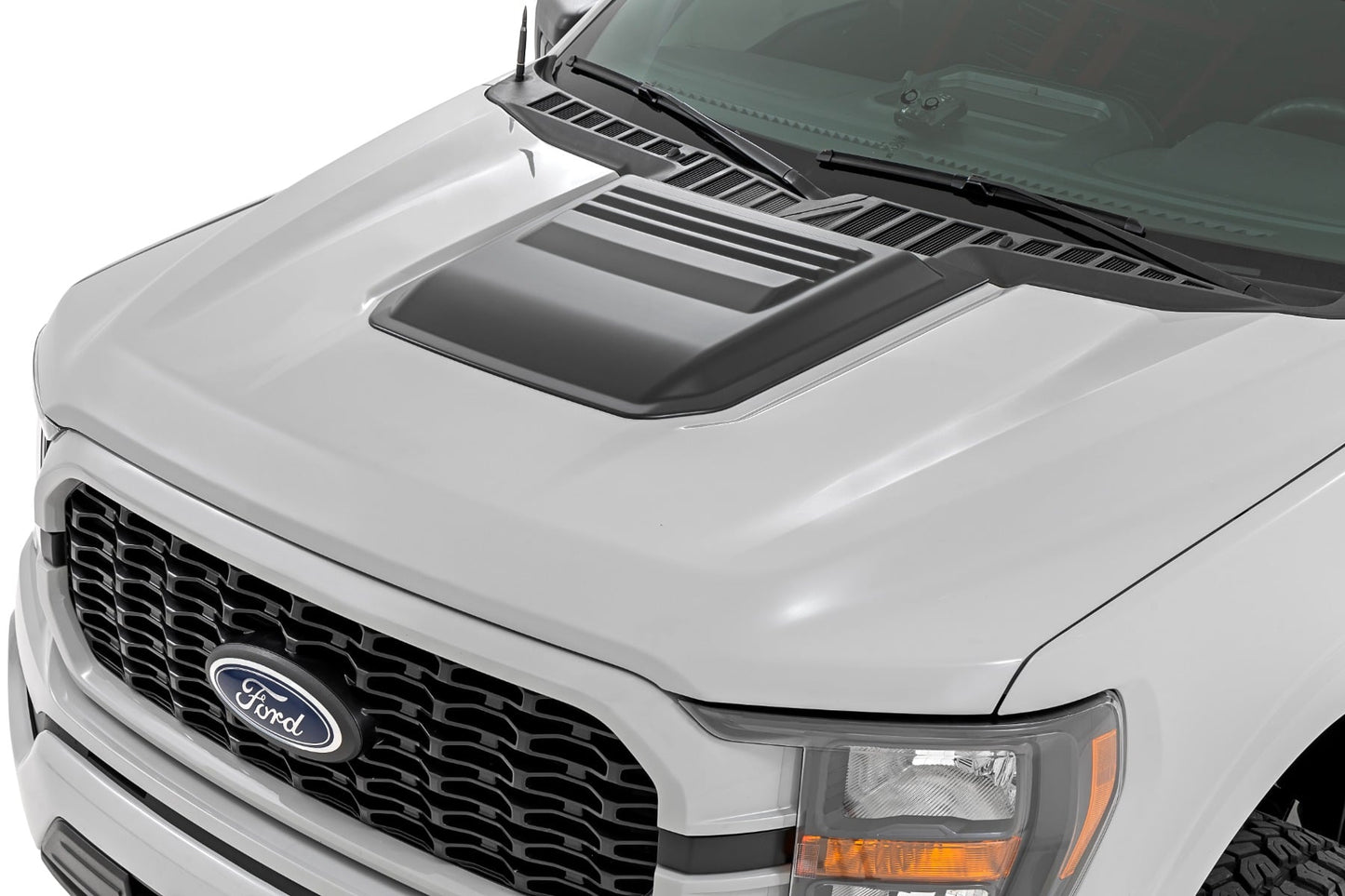Hood Scoop | DR Avalanche Gray | Ford F-150 2WD/4WD (2021-2026)