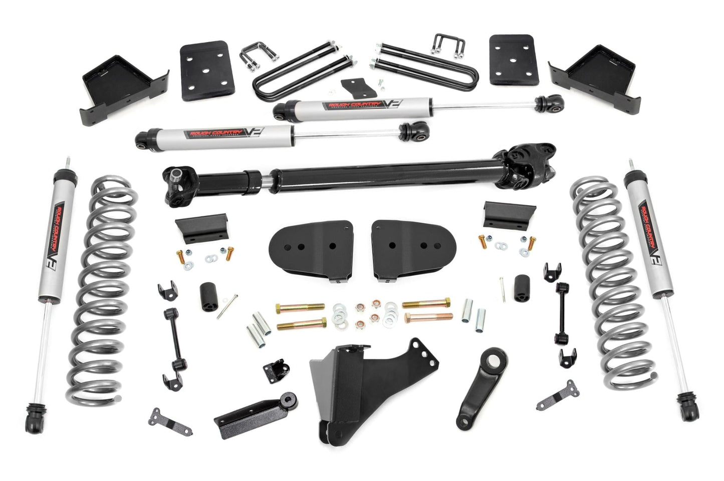 6 Inch Lift Kit | Diesel | No OVLD | FR D/S | V2 | Ford F-250/F-350 Super Duty (23-26)