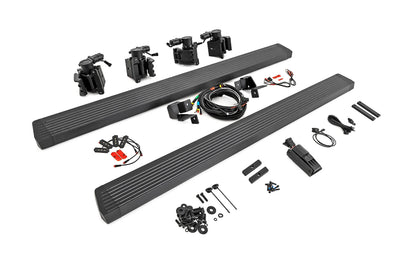Rough Country Power Running Boards Dual Electric Motor | 4 Door | Jeep Wrangler JL (18-24) - PSR610430