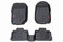 Rough Country Floor Mats FR & RR | 4 Door | Jeep Wrangler Unlimited 2WD/4WD (2007-2013) - M-60712