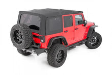 Rough Country Jeep Soft Top Black Denim 10-18 Wrangler JK 2 Door | RC85460.35