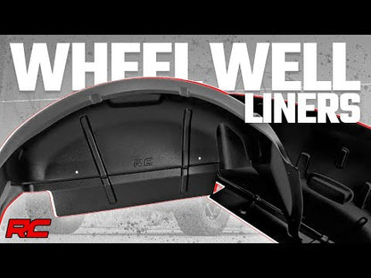 Rear Wheel Well Liners Chevy Silverado 2500 HD/3500 HD 2WD/4WD (2015-2019) 4215