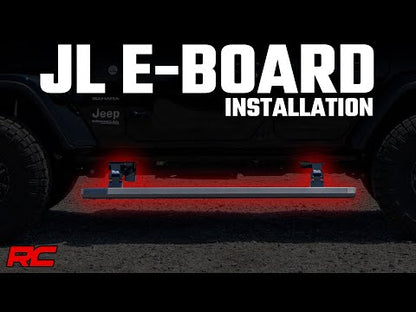 Rough Country Power Running Boards Dual Electric Motor | Jeep Gladiator JT 4WD (20-25) - PSR610530