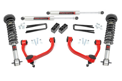 3 Inch Lift Kit | M1 Struts | Ford F-150 4WD (2014-2020)RED