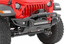 Rough CountryFront Winch Bumper Tubular | Skid Plate | Jeep Gladiator JT/Wrangler JK & JL/Wrangler Unlimited- 10647